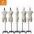 Import Asian size young female mannequin and dress form from China