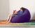 Import assorted colors floor bean bag cushion, lazy relax beanbag lounger, kids games bean bag chair from China