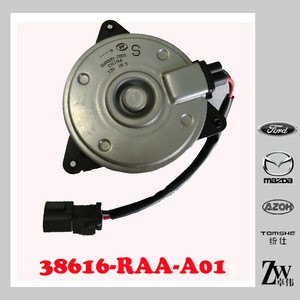 Auto Radiator 12V DC Engine Electric Cooling Fan Motor 38616-RAA-A01 For Japanese  Cars