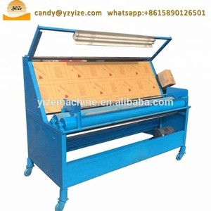Automatic grey fabric inspection cloth roller machine | textile finishing machine
