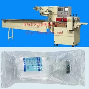Automatic Medicine Bottle Pack Pillow Bag Infusion Set Packaging Equipment Pharmaceutical Horizontal Flow Packing Machine