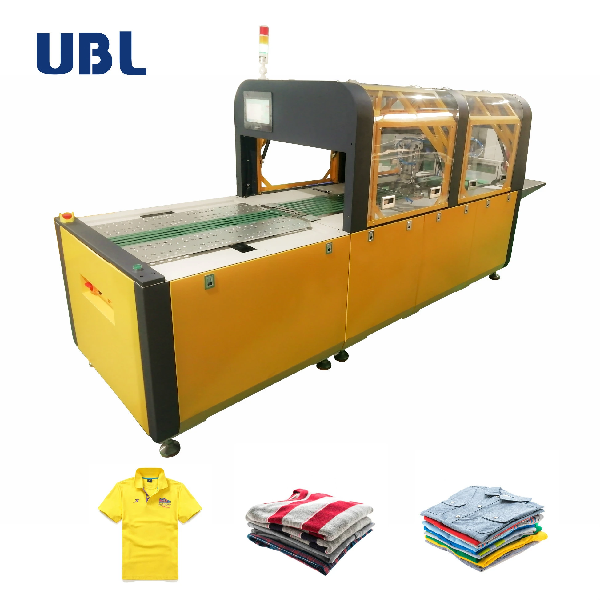 Automatic T-Shirts Folding And Packing Machine garments sewing machines