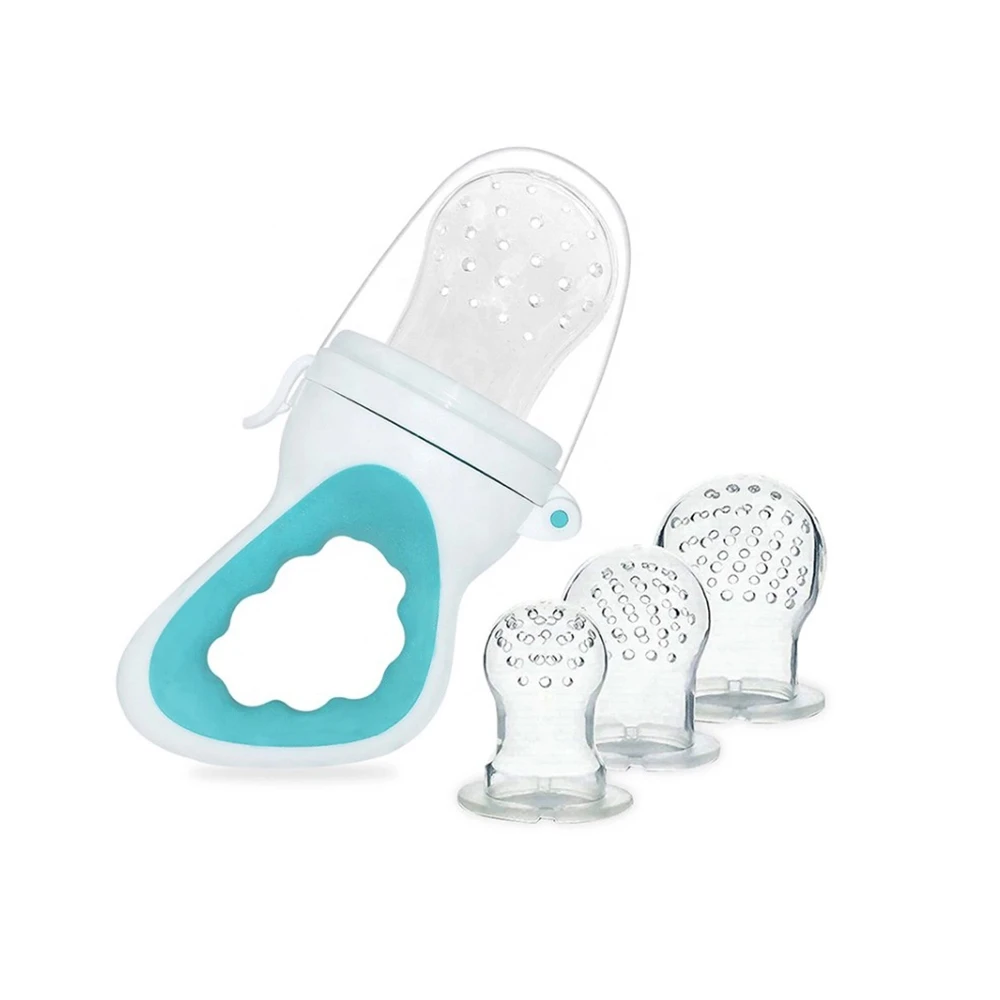 baby gadgets baby food accessories ciuccio mam pacifier with 3 PCS Silicone Pouches baby food feeder silicone pacifier