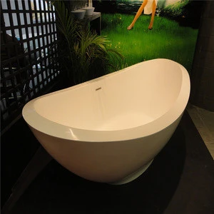 Baotorl ODM design solid surface tub /spa artificial stone bathtub