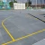 Import Basketball tennis courts flooring economical and durable maintenance free sport courts flooring prefabricated rubber from China