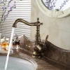 Bathroom faucet antique brass basin faucet mixer tap deck mounted faucets for bathroom XR0123
