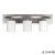 Import Bathroom Vanity Light Wholesale, White or Black Glass and Chrome Contemporary Bathroom Vanity Lights from China