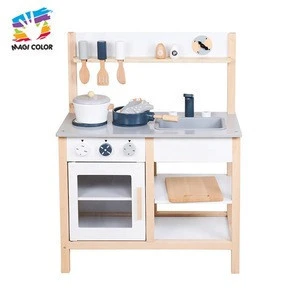 Best Pretend Play Wooden Kitchen toy,children Wooden kitchen toy set for kids W10C386W