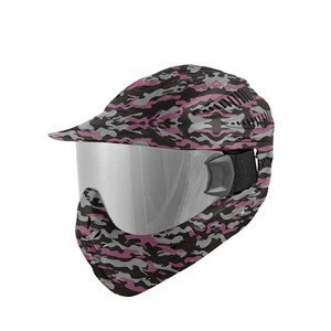Best quality full coverage paintball helmet with mask camouflage