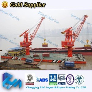 best selling 5 ton floating crane for sale