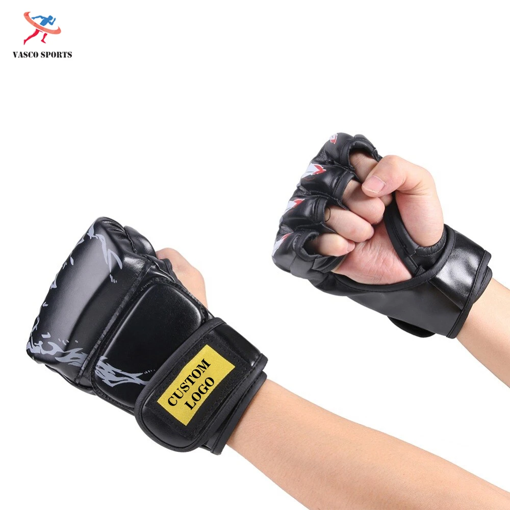 Best Selling Half Finger MMA Gloves Cheap Price Wholesale MMA Boxing Gloves With Custom Logo