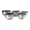 Best Selling Wholesale Stainless Steel 201 Salad Bowl Kitchen Tableware Multi-size Round Mixing Bowls With Lid
