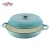 Import Big Cast Iron Pot Shallow Round Enamel Casserole Dish from China