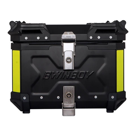 Black F2-moto Motorcycle Accessories Alu Alloy Box Motorcycle tailbox for Nmax 2021