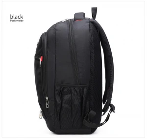 Black Multiple laptop backpack computer bag pack canvas laptop backpack