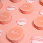 BLACK ROUGE Peach Tok Tok Puff korea cosmetic k-beauty face makeup tool Cosmetic Puff chsion Facial Makeup Sponge