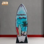 Boat Shape Wooden Cabinet Decorative Floor Rack MDF Storage Cabinet CD DVD Racks