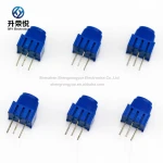 Bourns potentiometer 3386P-1- 100LF 10R Square Trimpot Trimming Potentiometer