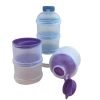 BPA free portable baby feeding milk powder container 3-layer Baby Formula Milk Dispenser