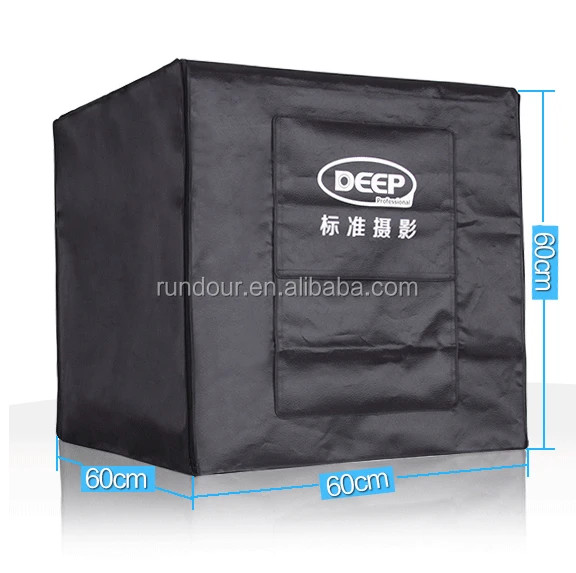 brand new led softbox light box deep portable photography studio box for taking photos