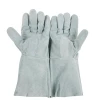 Breathable Linings Cut Resistant Leather Gloves Welding Working Gloves