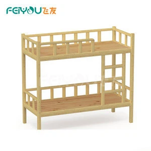 Bunk bed factory Kids wood bed funny bed in good quality and cheap price from factory