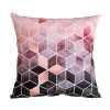 Buti Modern Print Geometric Pillow cover knitted velvet cushion cover decorative