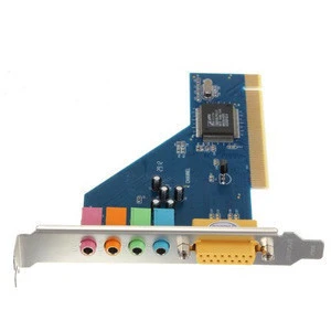 CAA Hot 4 Channel 8738 Chip 3D Audio Stereo PCI Sound Card Win7 64 Bit