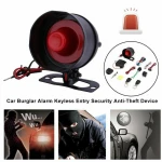 Car alarm system universal one way design