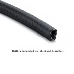 Car Auto All Weather Guard Lock Rubber Seals Door Edge Trim Molding Strip