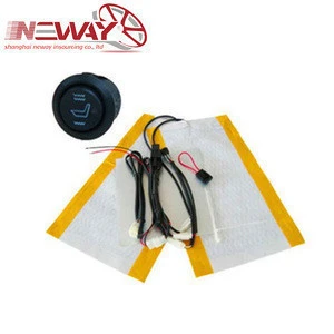 car seat heater and cooler heating and cooling system