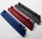 Car-styling Universal Adjustable Car License Plate Frame Holder Carbon Fiber Racing Number Plate Auto Mount Bracket