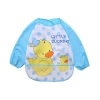 Cartoon Bandana Washable Waterproof Easy Clean EVA material Long Sleeves EVA Baby Bibs