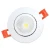 Import CE ROHS SAA led down light dimmable COB led downlight 7w 10w 15w 24w from China
