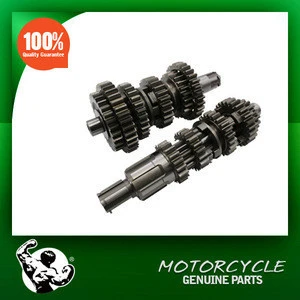 CG125CC Motorcycle Transmission Main Shaft and Counter Shaft