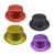 Import Charm party hats several colors Custom made plastic pvc glitter flat top hat for sale low price from China
