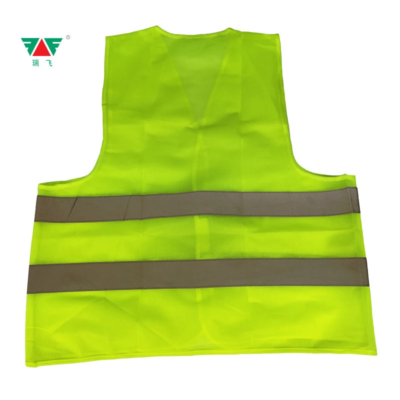 Cheap Price 60g EN20471 Certificated Magic Stick Road Safety Reflective Vest For Roadway Construction Ware