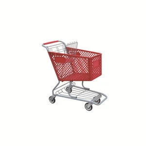 Cheap Price Grocery Cart Supermarket Shopping Trolley For Sale