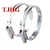 Import cheap price hot product Stainless steel Adjustable British Type Hose clamp from China