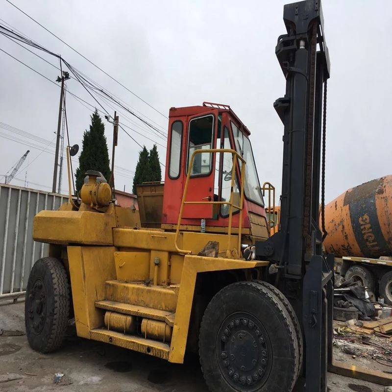 cheap used 30ton japan mitsubishi diesel forklift for material handling equipments