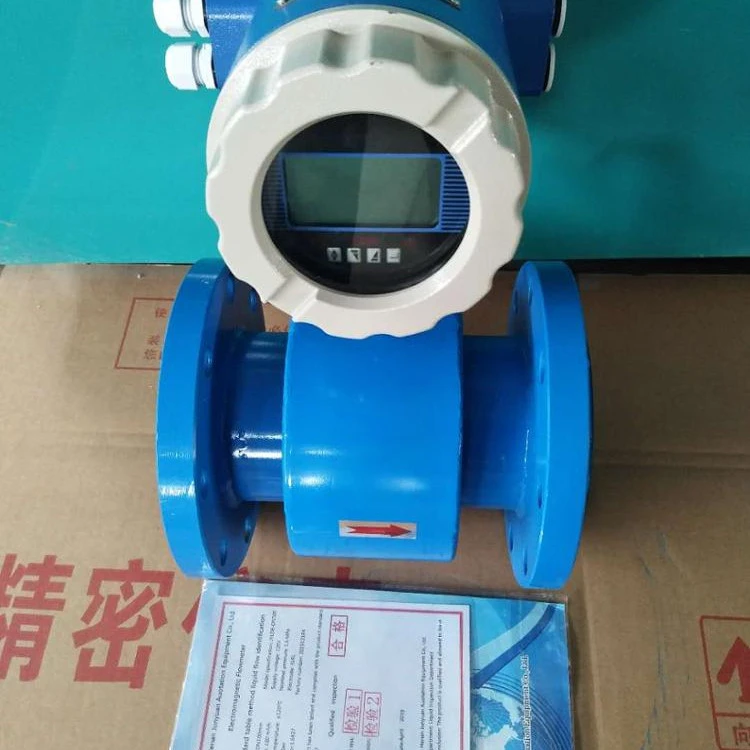 Chemical acid resistant water flow meter sensor magnetic flow meter
