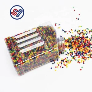 Children toy Non-toxic 200g 7oz Crystal Soil for Kid Toy Vas Filler crystal grow DIY Obeez Water beads Factory