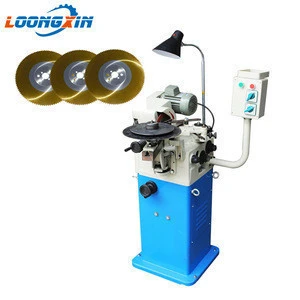 China low price mini portable cnc automatic/manual hss circular saw blade sharpener gear tooth/teeth grinding machine