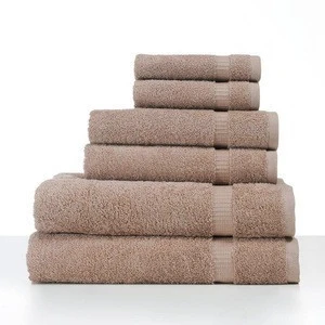 China manufacturer Supply 100% Cotton Fabric Hand Hotel Face Bath Towel Set