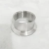 China Sanitary Female Clamped Adapter Stainless Steel  Clamped Adapter