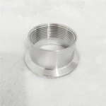 China Sanitary Female Clamped Adapter Stainless Steel  Clamped Adapter