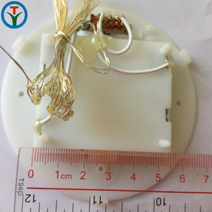 China supplier 9.3cm diameter round shape battery case 20L copper wire Christmas led fairy Diwali lights