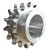 Import China supplier custom made steel sprocket with spline bore drive from China