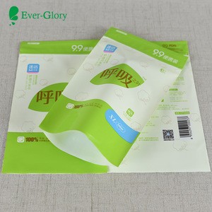 China supplier custom printed single layer PE package for sanitary towel
