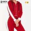 China Sweatshirts Hoodies White Panel Seam Hoodies in Bulk